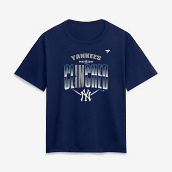 Women's Fanatics Navy New York Yankees 2026 MLB Postseason Locker Room T-Shirt