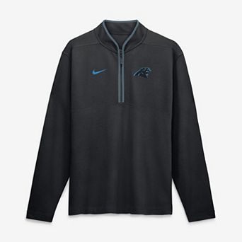Men's Nike Black Carolina Panthers Dri-FIT Victory Half-Zip Pullover