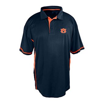 Men's Profile Navy Auburn Tigers Big & Tall Color Block Panel Polo