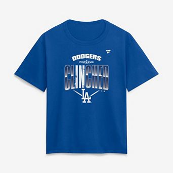 Women's Fanatics Royal Los Angeles Dodgers 2026 MLB Postseason Locker Room T-Shirt