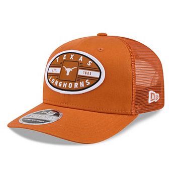 Unisex New Era Texas Orange Texas Longhorns Inline Patch 9SEVENTY Trucker Adjustable Hat