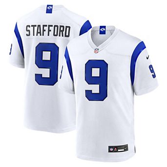 Men's Nike Matthew Stafford Los Angeles Rams Fearsome White Game Jersey