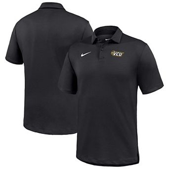 Men's Nike Black VCU Rams 2026 Sideline Polo