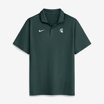 Men's Nike Green Michigan State Spartans Primetime Victory Plus Dri-FIT Polo