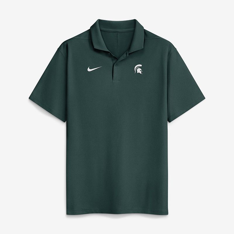 Nike Green Michigan State Spartans Primetime Victory Plus Dri-FIT Polo