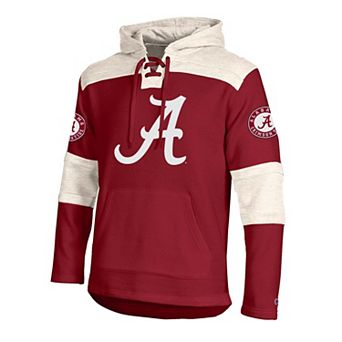 Men's Champion Crimson Alabama Crimson Tide Lacer Fleece Hoodie