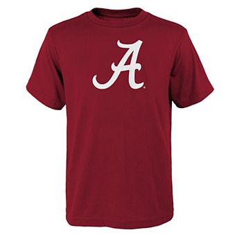 Youth Outerstuff Crimson Alabama Crimson Tide Primary Logo T-Shirt