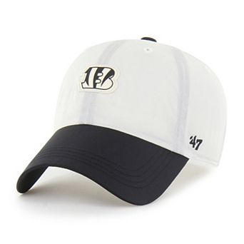 Men's '47 Cream Cincinnati Bengals Modernia Clean Up Adjustable Hat