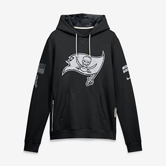 Men's Nike Black Tampa Bay Buccaneers 2026 Salute to Service Sideline Dri-FIT Pullover Hoodie