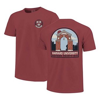 Unisex Crimson Harvard Crimson Comfort Colors Hyper Local T-Shirt