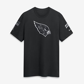 Men's Nike Black Arizona Cardinals 2026 Salute to Service Slub T-Shirt