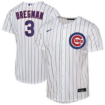 Youth Nike Alex Bregman White Chicago Cubs Home Replica Jersey