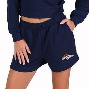 Women's Concepts Sport Navy Denver Broncos Kingston Knit Lounge Short