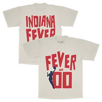 Unisex Playa Society Oatmeal Indiana Fever Est T-Shirt
