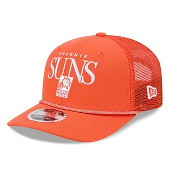 Men's New Era Orange Phoenix Suns Tonal 9SEVENTY Adjustable Trucker Hat