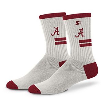 Unisex Starter Cream Alabama Crimson Tide Premiere Cushioned Crew Socks