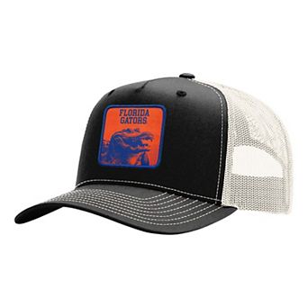Unisex Uscape Apparel Black Florida Gators Wild Side Patch Trucker Adjustable Hat