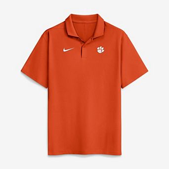 Men's Nike Orange Clemson Tigers Primetime Victory Plus Dri-FIT Polo
