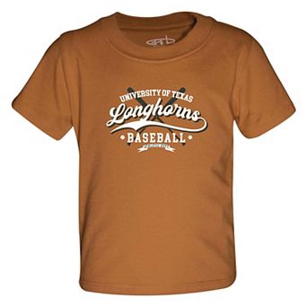 Newborn & Infant Garb Texas Orange Texas Longhorns Otis Baseball T-Shirt