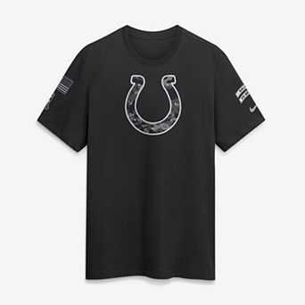 Men's Nike Black Indianapolis Colts 2026 Salute to Service Slub T-Shirt
