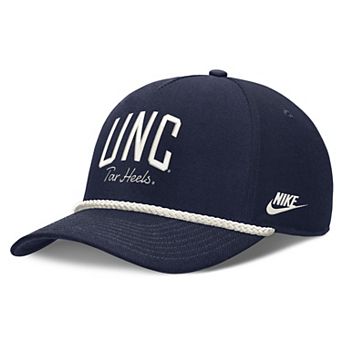 Unisex Nike Navy North Carolina Tar Heels Letter Rope Rise Adjustable Hat