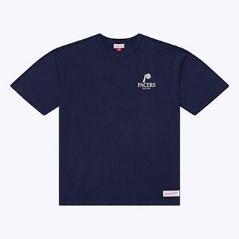 Men's Mitchell & Ness Navy Indiana Pacers Core Essentials T-Shirt