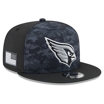 Men's New Era Black Arizona Cardinals 2026 Salute To Service 9FIFTY Snapback Hat