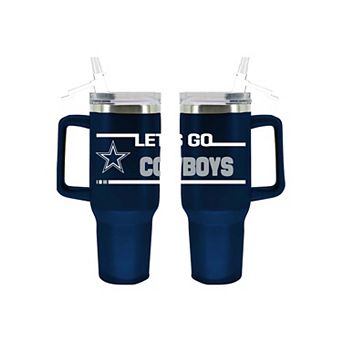 The Memory Company Dallas Cowboys 40oz. Stainless Steel Team Color Tumbler with Flip Straw