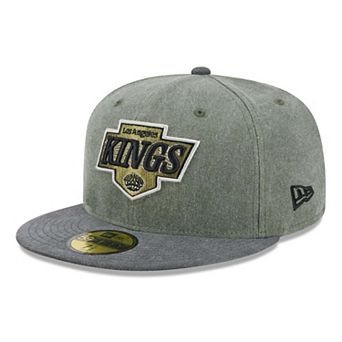 Men's New Era Olive/Black Los Angeles Kings Roll Call 59FIFTY Fitted Hat