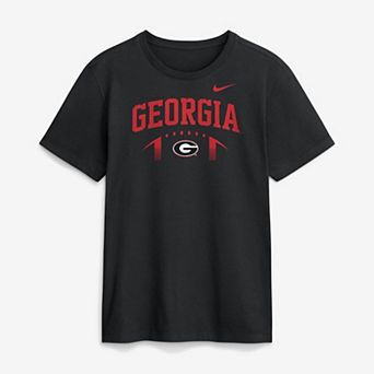 Men's Nike Black Georgia Bulldogs Primetime Football Icon T-Shirt