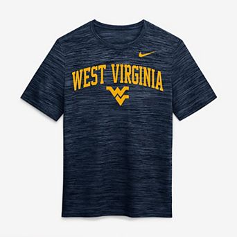 Men's Nike Navy West Virginia Mountaineers Primetime Arch Logo Velocity Dri-FIT T-Shirt