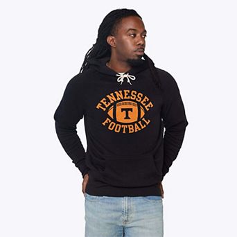 Unisex Homage Black Tennessee Volunteers Pigskin Tri-Blend Hoodie