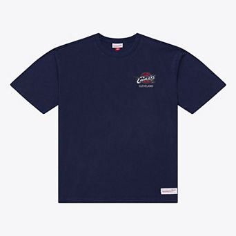 Men's Mitchell & Ness Navy Cleveland Cavaliers Core Essentials T-Shirt
