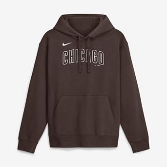 Men's Nike Brown Chicago Cubs Core Cinder Club Fleece Hoodie