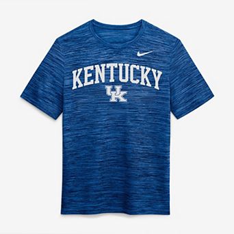 Men's Nike Royal Kentucky Wildcats Primetime Arch Logo Velocity Dri-FIT T-Shirt
