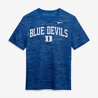 Men's Nike Royal Duke Blue Devils Primetime Arch Logo Velocity Dri-FIT T-Shirt