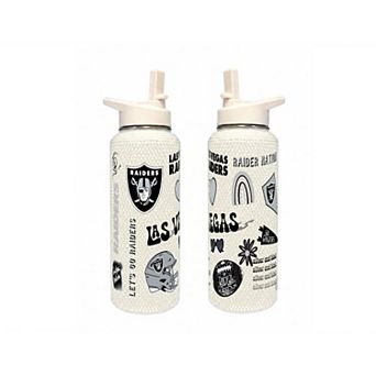The Memory Company Las Vegas Raiders 34oz. Bling Quencher Bottle