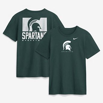 Men's Nike Green Michigan State Spartans Courtside Dri-FIT T-Shirt