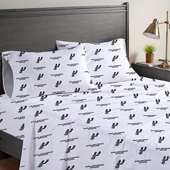 Pegasus San Antonio Spurs Four-Piece Queen Sheet Set