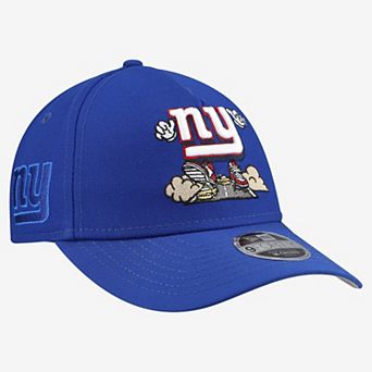 Youth New Era Royal New York Giants Cartoon 9FORTY A-Frame Adjustable Hat