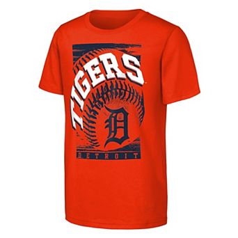 Youth Outerstuff Orange Detroit Tigers Speed Pitch T-Shirt