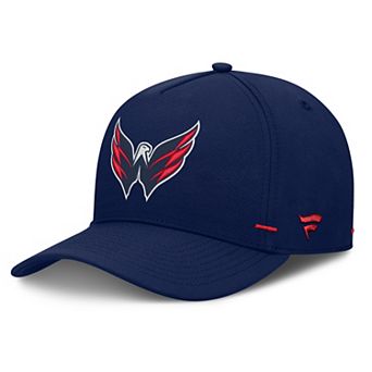 Men's Fanatics Navy Washington Capitals Authentic Pro Rink Bar Tacks A-Frame Adjustable Hat