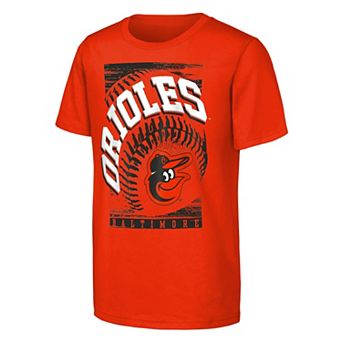 Youth Outerstuff Orange Baltimore Orioles Speed Pitch T-Shirt