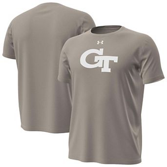Men's Under Armour Stone Georgia Tech Yellow Jackets Inline Core T-Shirt