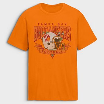 Men's Fanatics Orange Tampa Bay Buccaneers Old Fashion Rushing Legacy Cotton T-Shirt