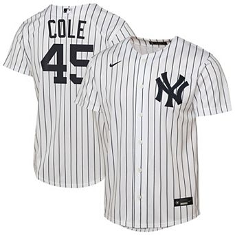 Youth Nike Gerrit Cole White New York Yankees Home Replica Jersey