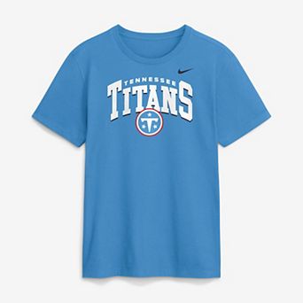 Men's Nike Light Blue Tennessee Titans Edge Enforcer T-Shirt