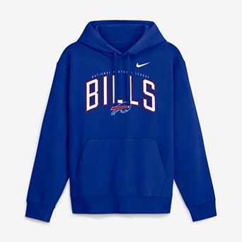 Men's Nike Royal Buffalo Bills Expect Victory Club Fleece Pullover Hoodie