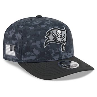 Youth New Era Black Tampa Bay Buccaneers 2026 Salute To Service 9SEVENTY Adjustable Hat