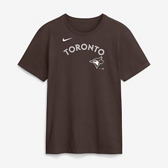 Men's Nike Brown Toronto Blue Jays Core Cinder T-Shirt